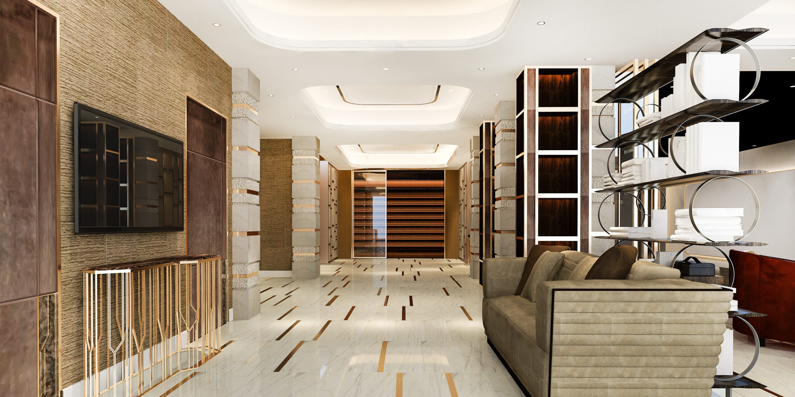 carpintería a medida para pisos de alto standing en Valencia-sofa