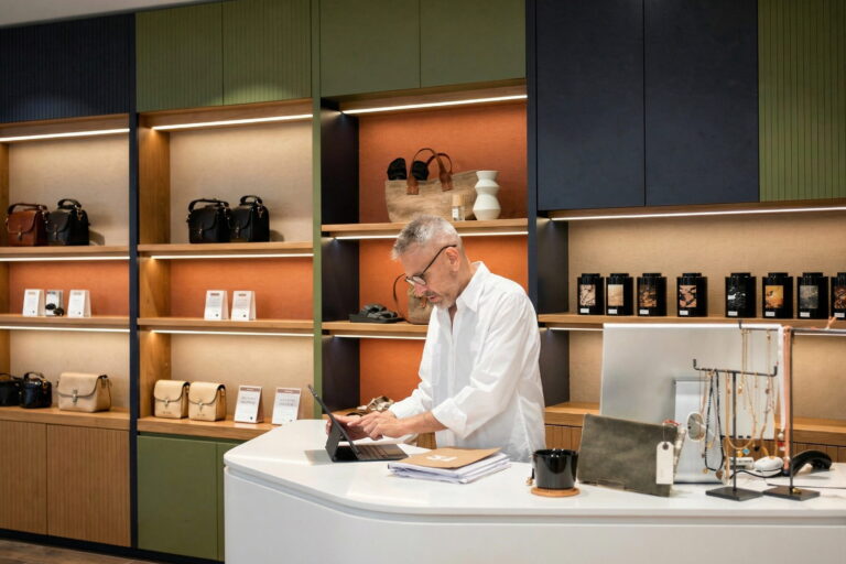 carpintería comercial para locales en Valencia - mostrador